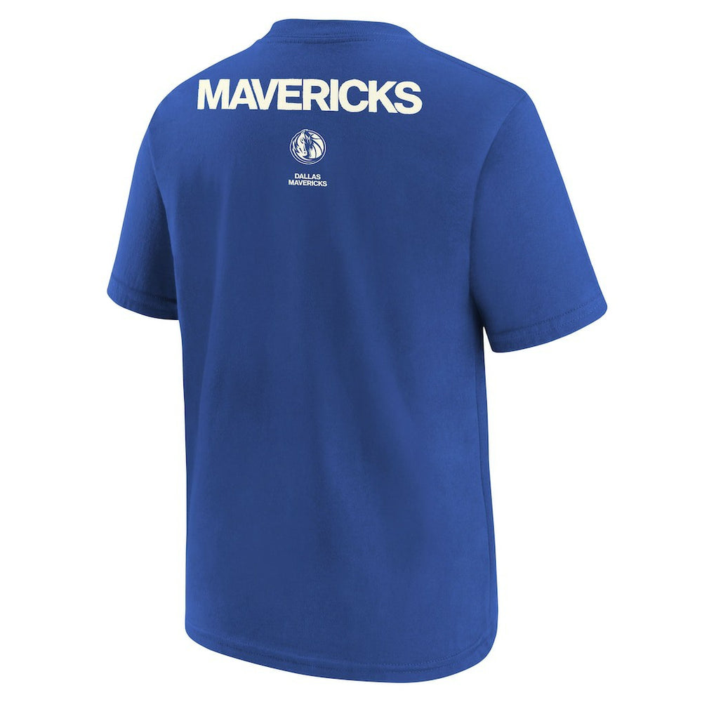Dallas Mavericks Jordan Brand Youth Courtside Statement 85 T-Shirt Royal
