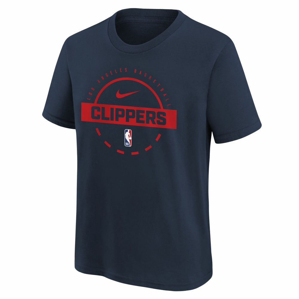 Nike LA Clippers Youth Practice T-Shirt Navy