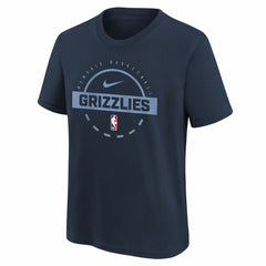 Nike Memphis Grizzlies Youth Practice T-Shirt Navy