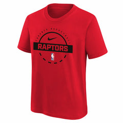 Nike Toronto Raptors Youth Practice T-Shirt Red