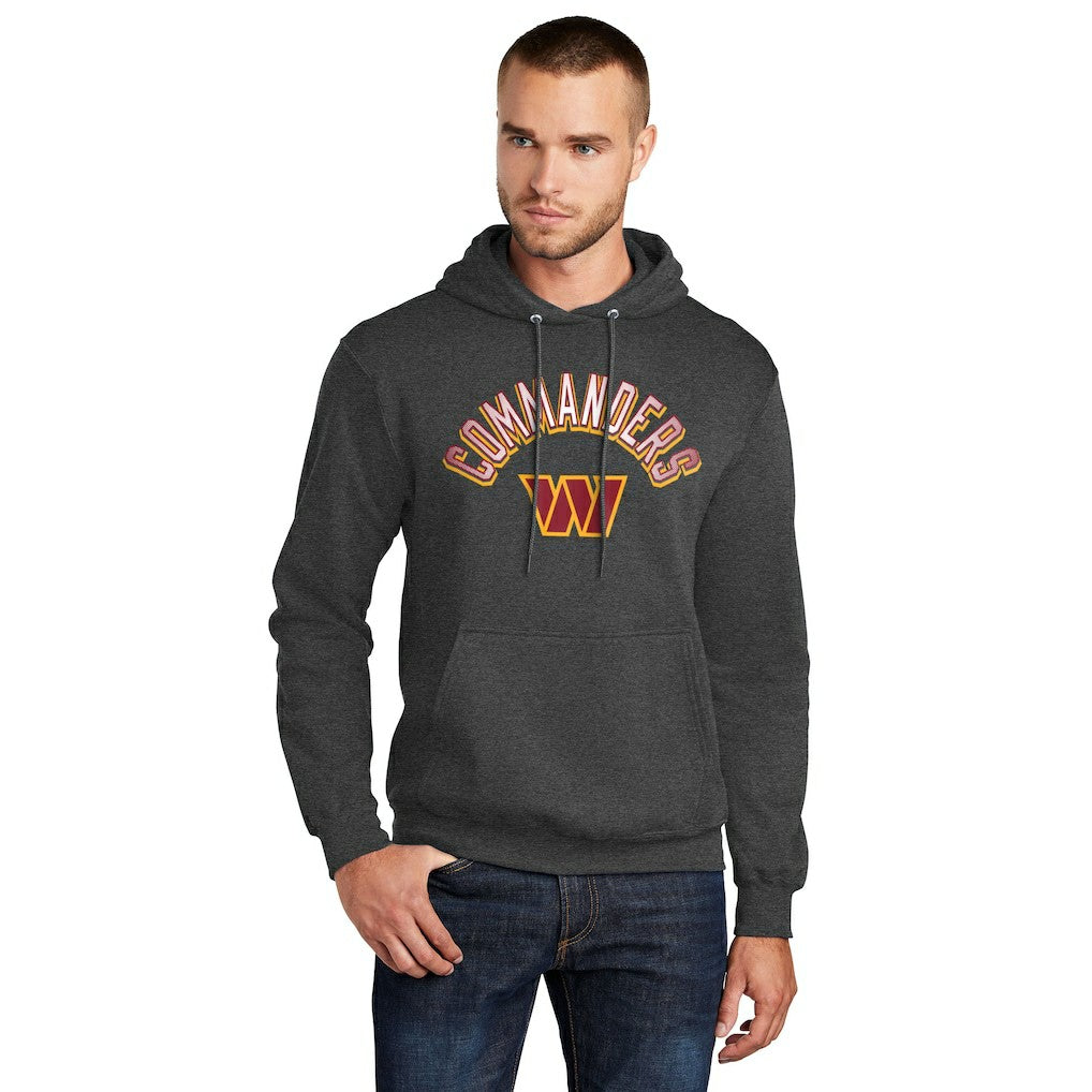 Washington Commanders Starter Arch Over Logo Pullover Hoodie - Charcoal - NFL