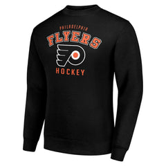 Philadelphia Flyers Men's Starter Team Logo Fleece Pullover Sweatshirt - Black | NHL near me
