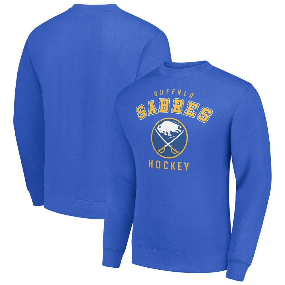 Buffalo Sabres Men's Starter Team Logo Fleece Pullover Sweatshirt - Royal | NHL near me