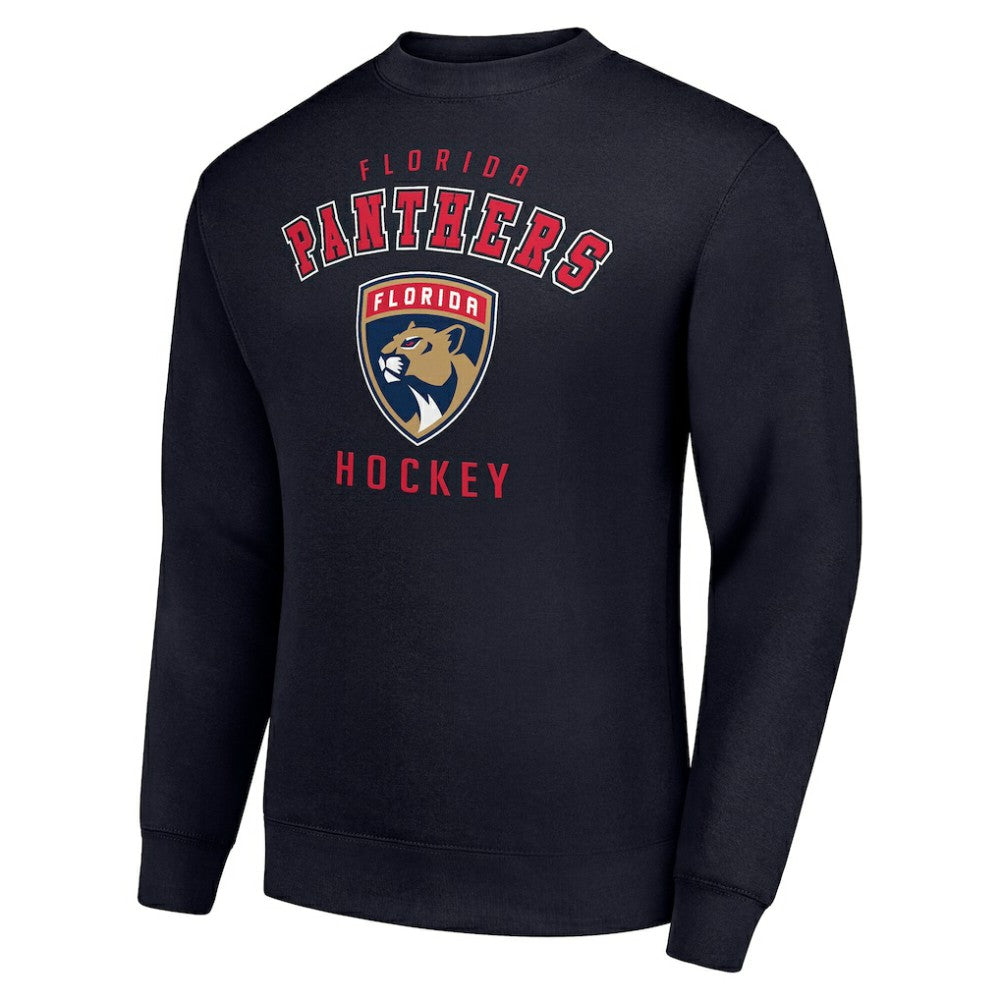 Florida Panthers Men's Starter Team Logo Fleece Pullover Sweatshirt - Navy | NHL Clearance