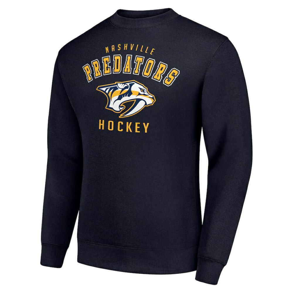 Nashville Predators Men's Starter Team Logo Fleece Pullover Sweatshirt - Navy | NHL near me