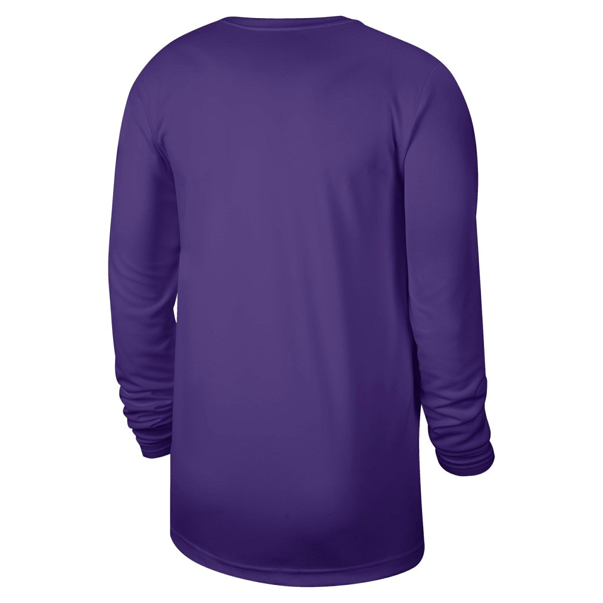 Nike Los Angeles Lakers 2025/26 On-Court Flare Dri-FIT Practice Long Sleeve Tri-Blend T-Shirt Purple