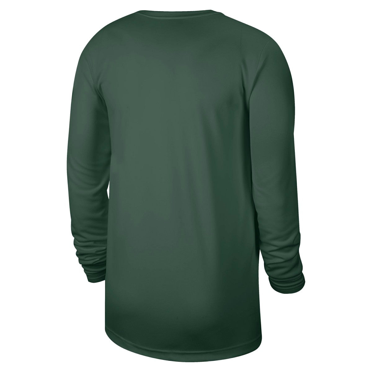 Nike Milwaukee Bucks 2025/26 On-Court Flare Dri-FIT Practice Long Sleeve Tri-Blend T-Shirt Hunter Green