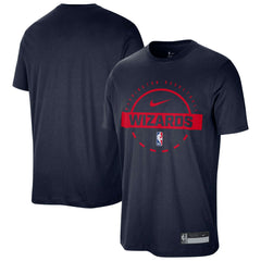 Nike Washington Wizards 2025/26 On-Court Flare Performance Practice T-Shirt Navy