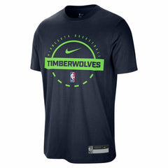 Nike Minnesota Timberwolves 2025/26 On-Court Flare Performance Practice T-Shirt Navy