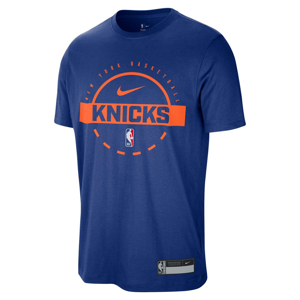 Nike New York Knicks 2025/26 On-Court Flare Performance Practice T-Shirt Blue