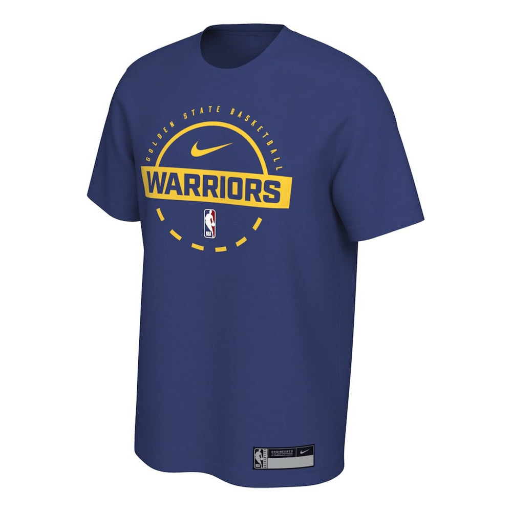 Nike Golden State Warriors 2025/26 On-Court Flare Performance Practice T-Shirt Royal
