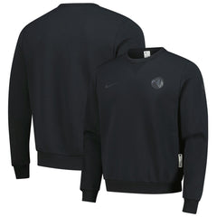 Nike Minnesota Timberwolves Authentic Standard Issue Travel Dri-FIT Sweatshirt Black