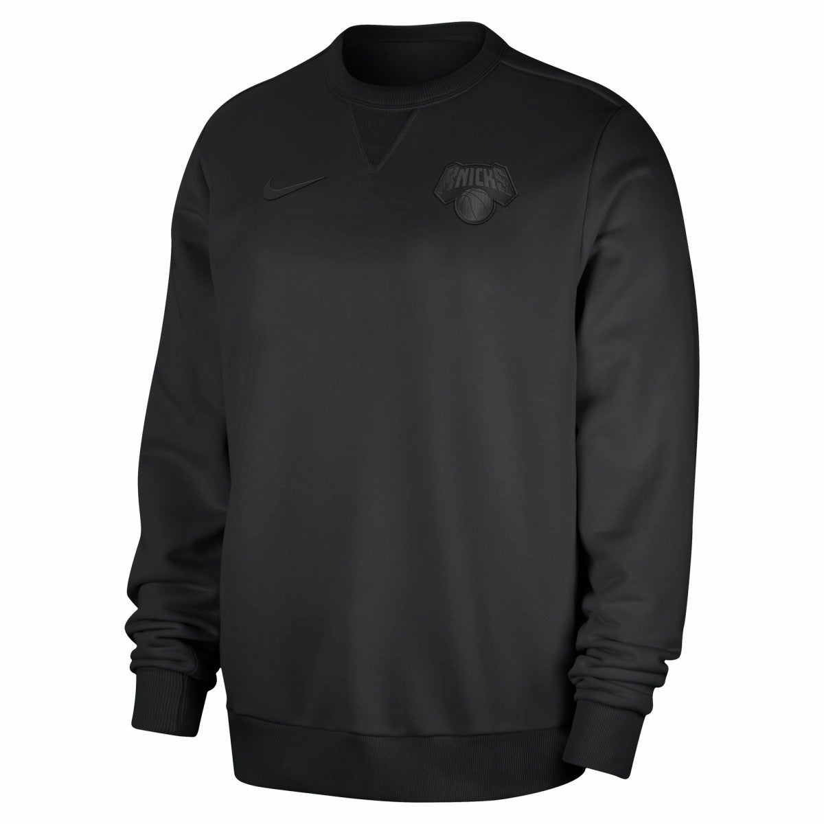 Nike New York Knicks Authentic Standard Issue Travel Dri-FIT Sweatshirt Black