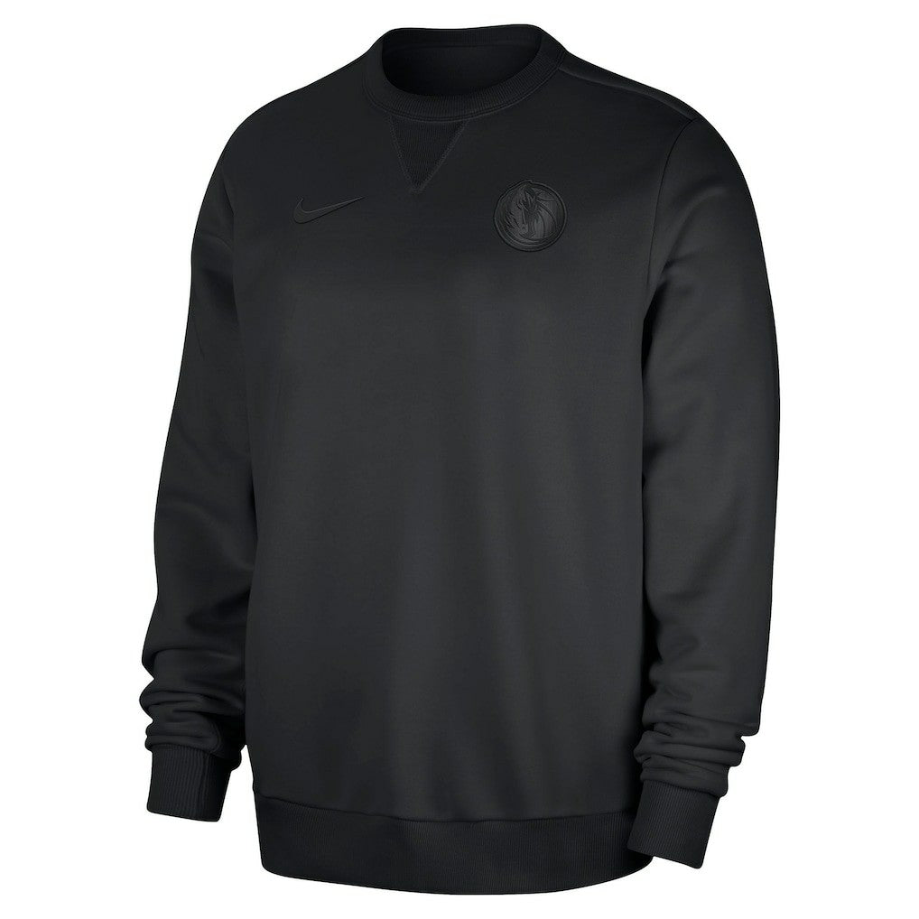 Nike Dallas Mavericks Authentic Standard Issue Travel Dri-FIT Sweatshirt Black