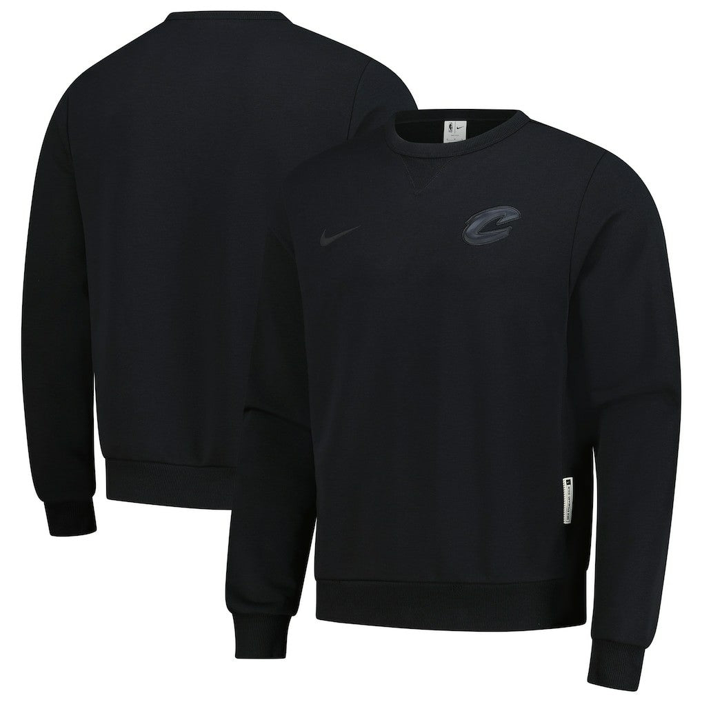 Nike Cleveland Cavaliers Authentic Standard Issue Travel Dri-FIT Sweatshirt Black