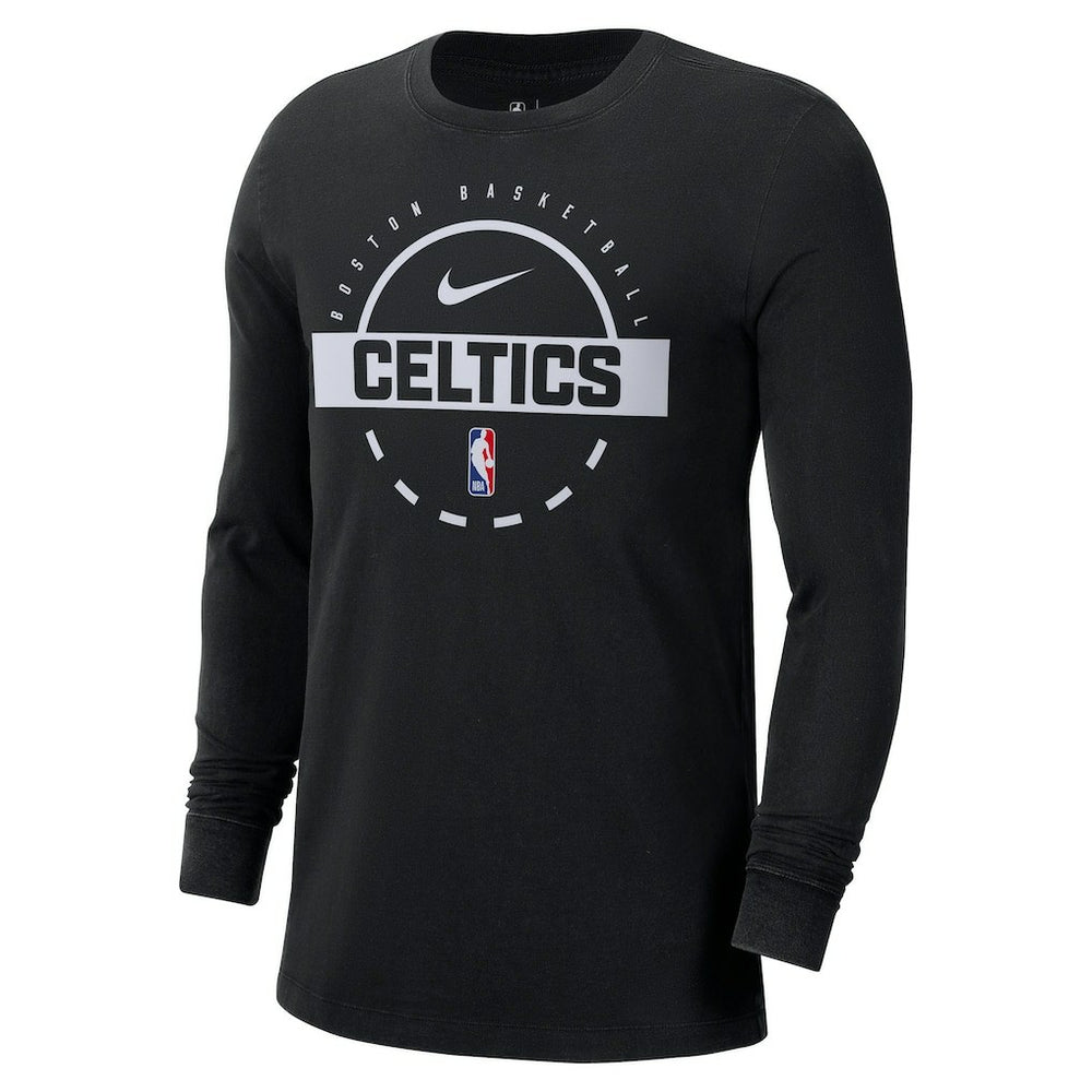 Nike Boston Celtics Authentic Long Sleeve Practice T-Shirt Black