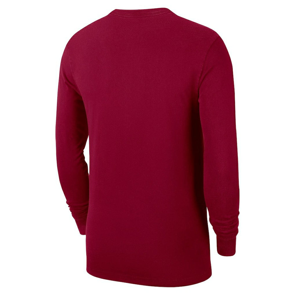 Nike Cleveland Cavaliers Authentic Long Sleeve Practice T-Shirt Wine