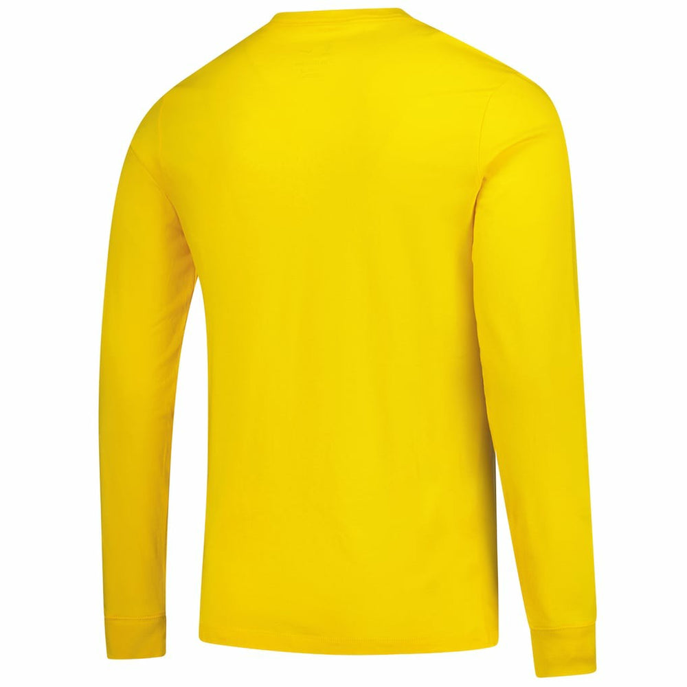 Nike Indiana Pacers Authentic Long Sleeve Practice T-Shirt Gold