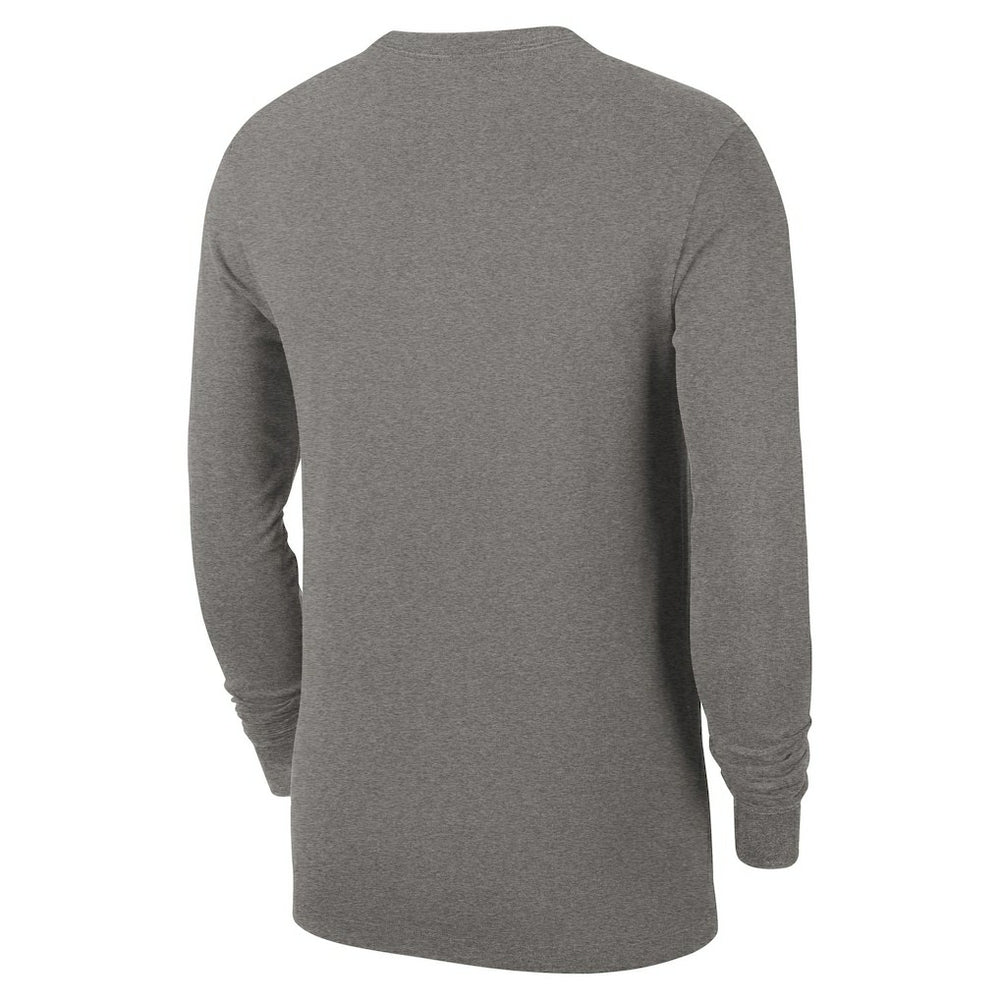 Nike Philadelphia 76ers Authentic Long Sleeve Practice T-Shirt Charcoal