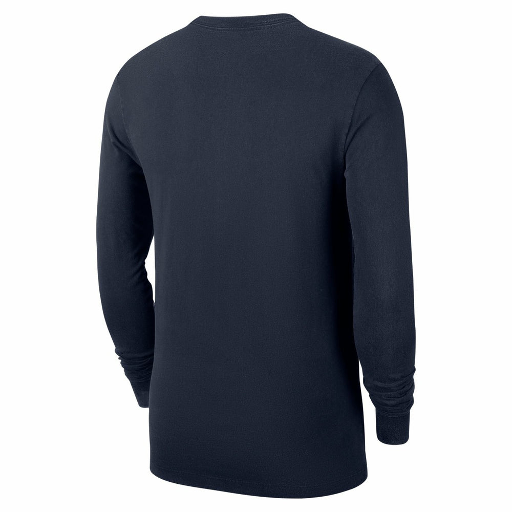 Nike Minnesota Timberwolves Authentic Long Sleeve Practice T-Shirt Navy