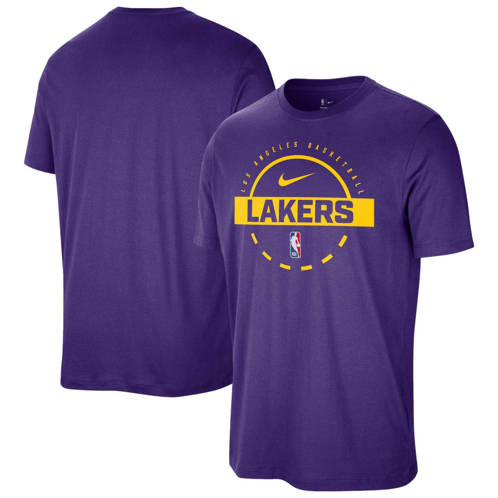 Nike Los Angeles Lakers Authentic Practice T-Shirt Purple