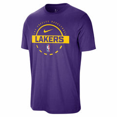 Nike Los Angeles Lakers Authentic Practice T-Shirt Purple