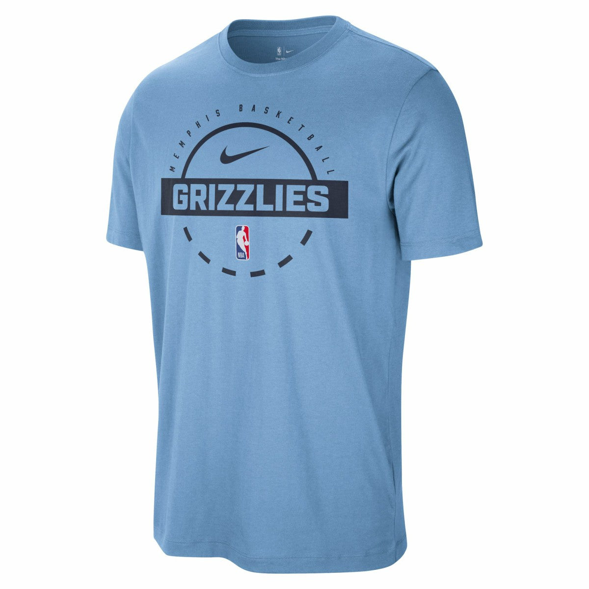 Nike Memphis Grizzlies Authentic Practice T-Shirt Light Blue