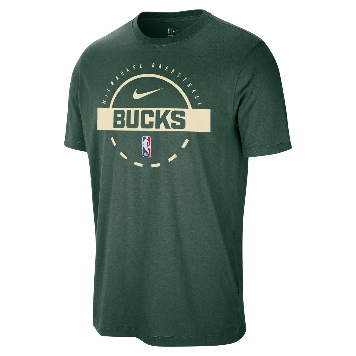 Nike Milwaukee Bucks Authentic Practice T-Shirt Hunter Green