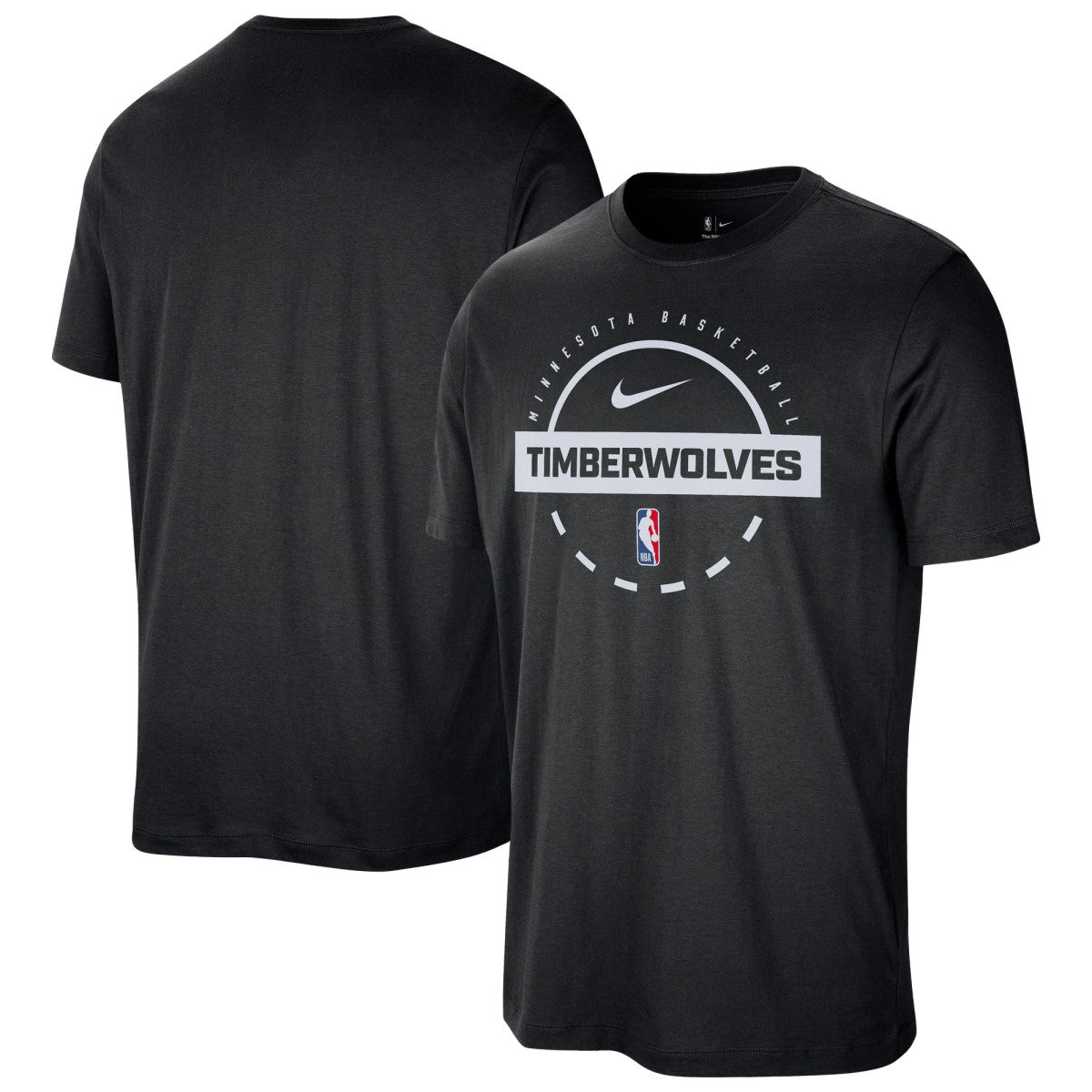 Nike Minnesota Timberwolves Authentic Practice T-Shirt Black