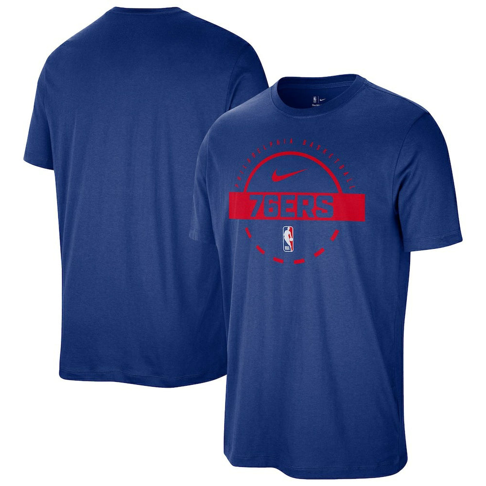Nike Philadelphia 76ers Authentic Practice T-Shirt Royal