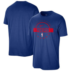 Nike Philadelphia 76ers Authentic Practice T-Shirt Royal
