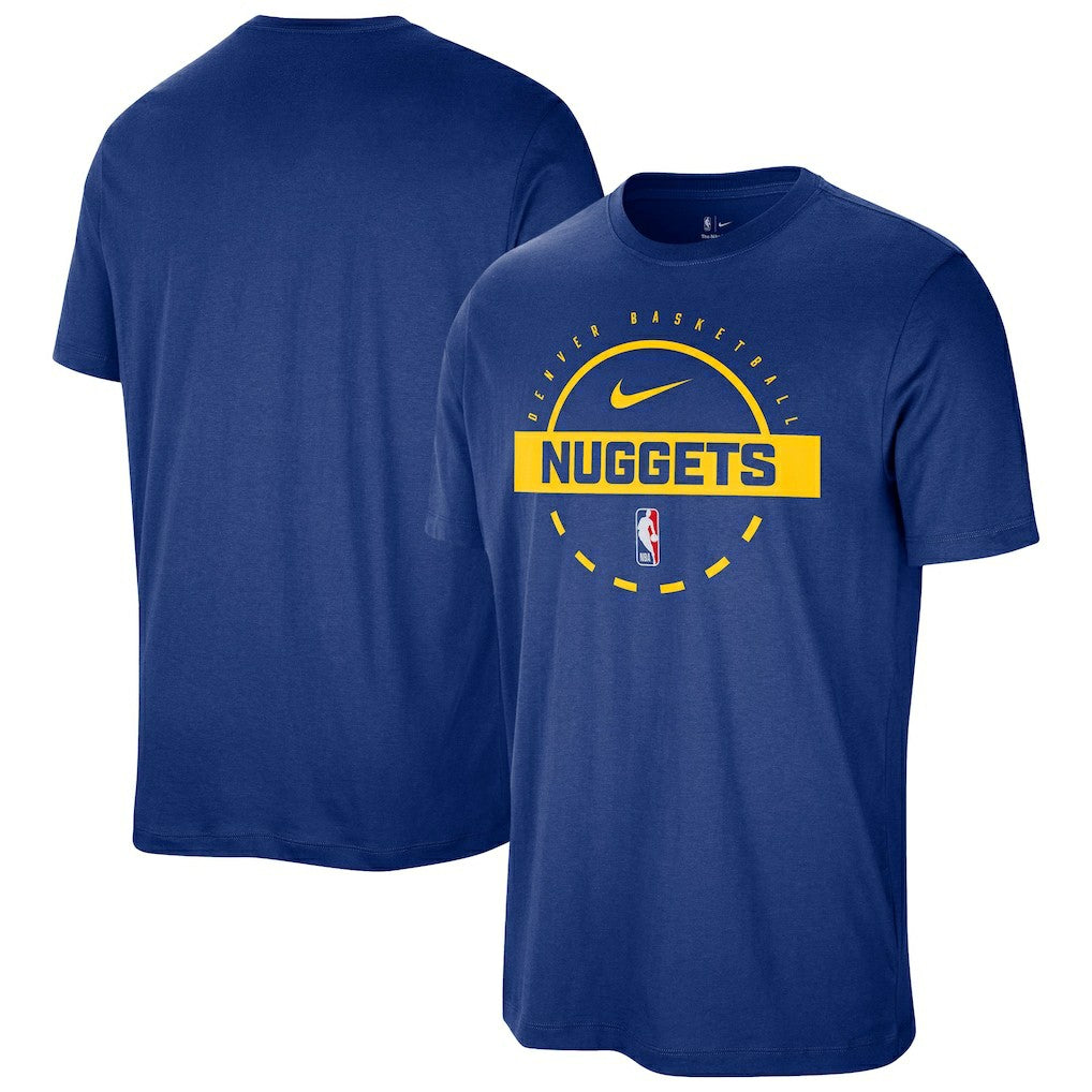 Nike Denver Nuggets Authentic Practice T-Shirt Blue