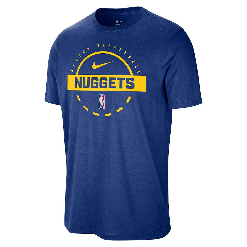 Nike Denver Nuggets Authentic Practice T-Shirt Blue