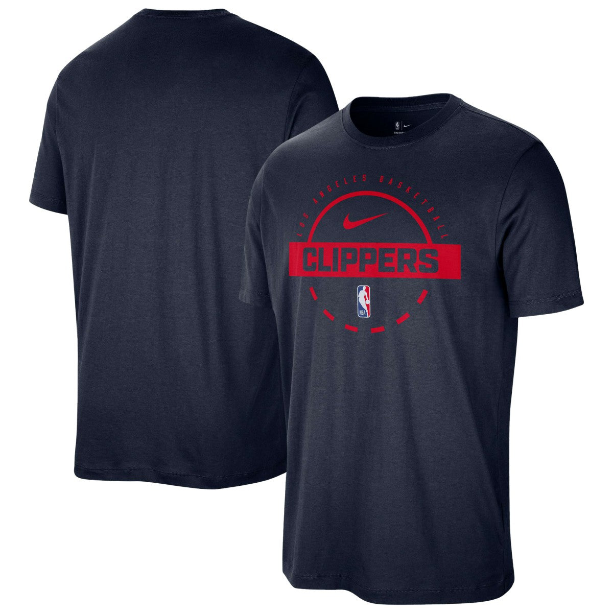 Nike LA Clippers Authentic Practice T-Shirt Navy