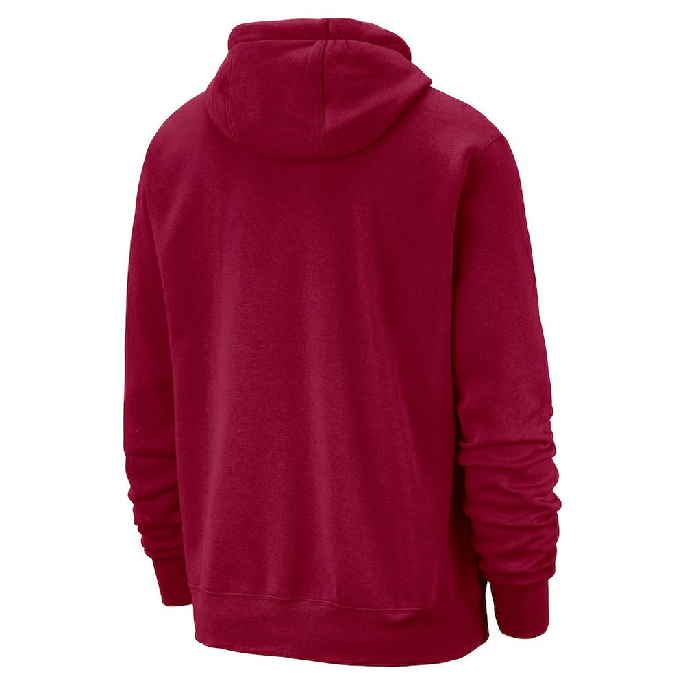 Nike Cleveland Cavaliers Essential Logo Club Pullover Hoodie Wine