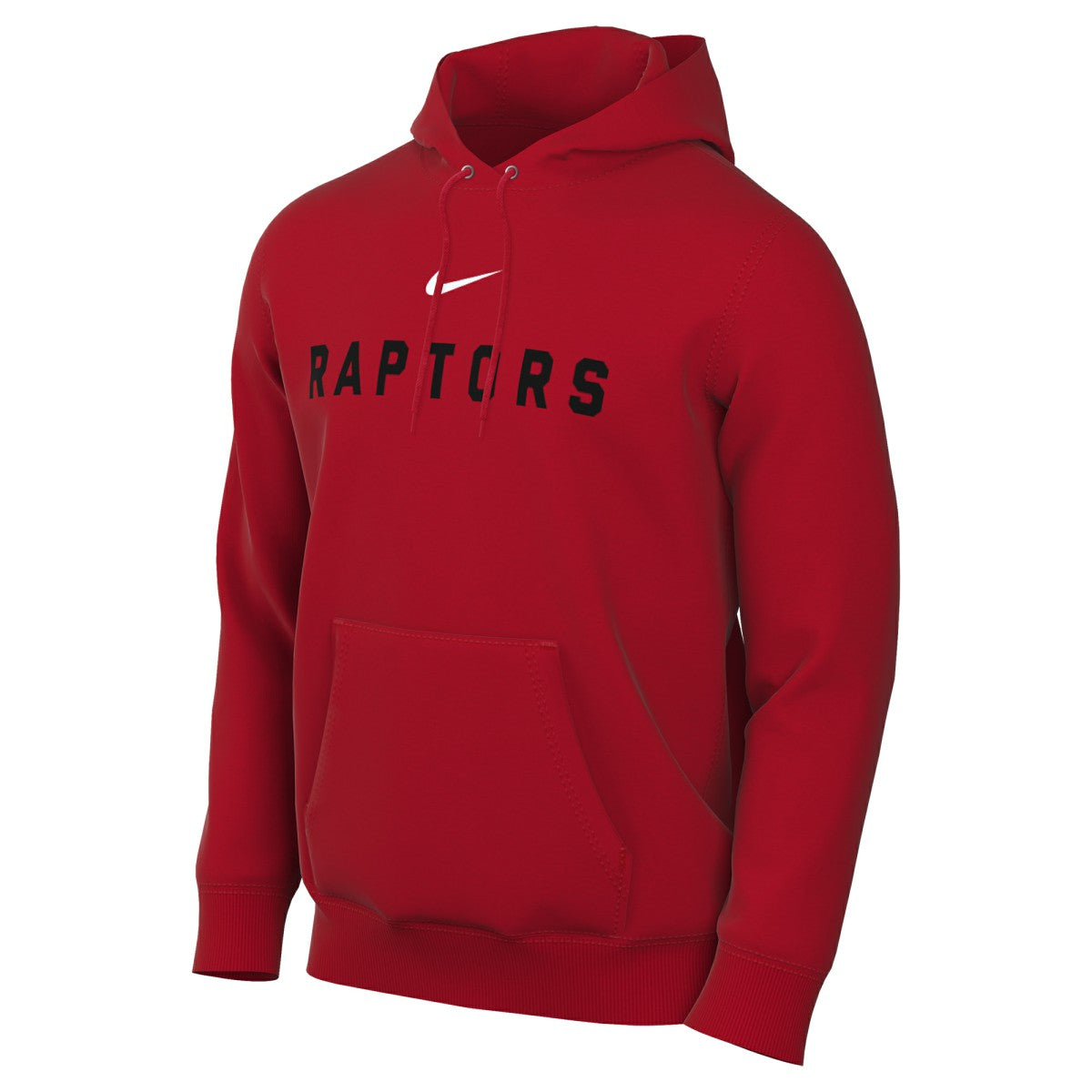 Nike Toronto Raptors Sportswear Essential Wordmark Club Hoodie Red