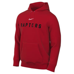 Nike Toronto Raptors Sportswear Essential Wordmark Club Hoodie Red