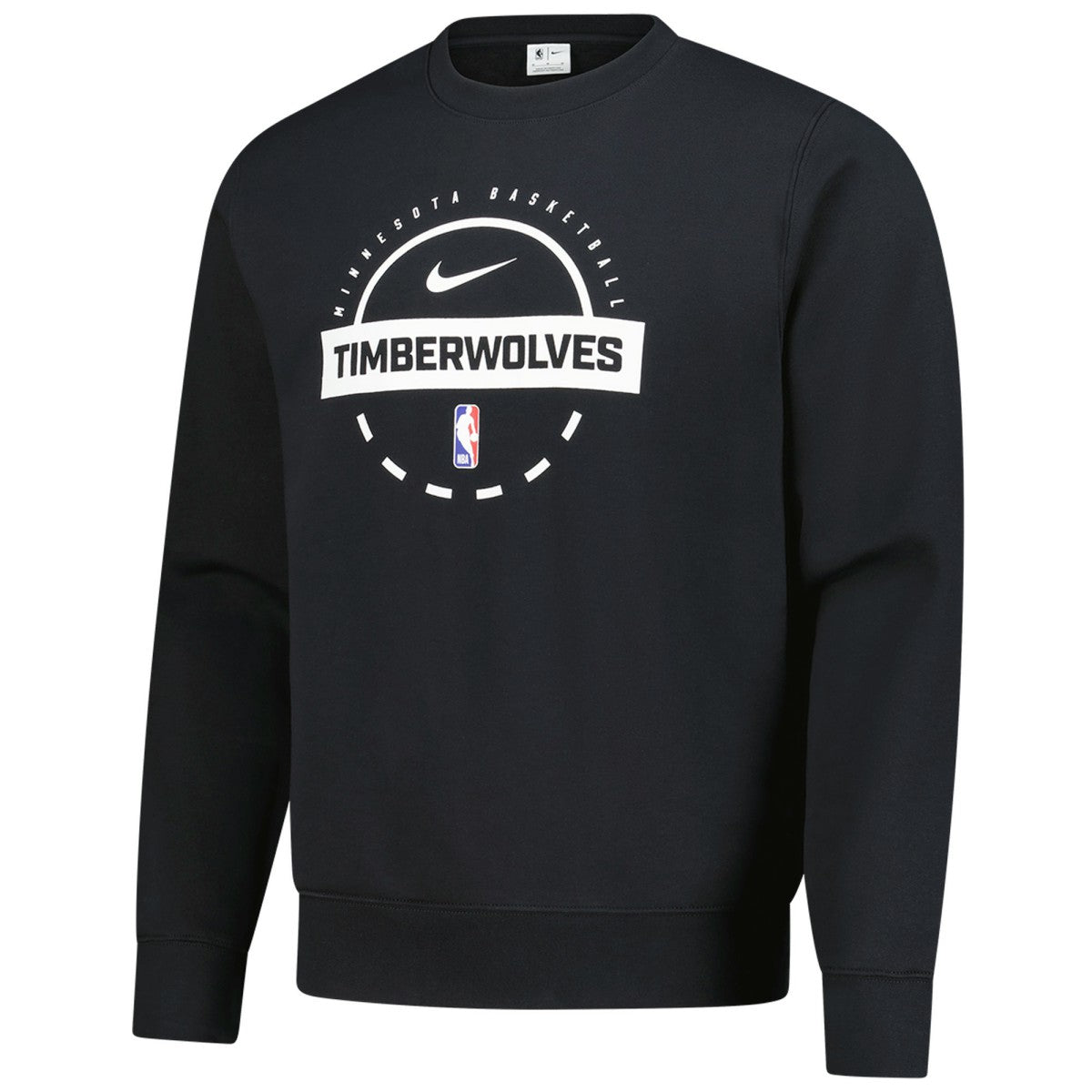 Nike Minnesota Timberwolves 2025/26 Authentic Practice Club Sweatshirt Black