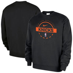 Nike New York Knicks 2025/26 Authentic Practice Club Sweatshirt Black