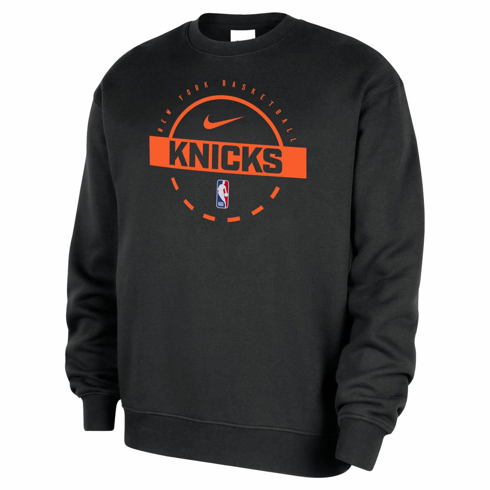 Nike New York Knicks 2025/26 Authentic Practice Club Sweatshirt Black