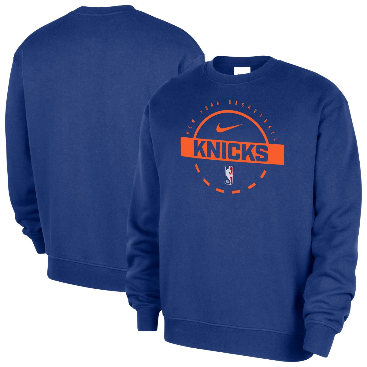 Nike New York Knicks 2025/26 Authentic Practice Club Sweatshirt Blue