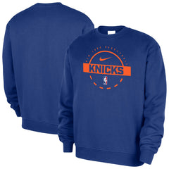 Nike New York Knicks 2025/26 Authentic Practice Club Sweatshirt Blue