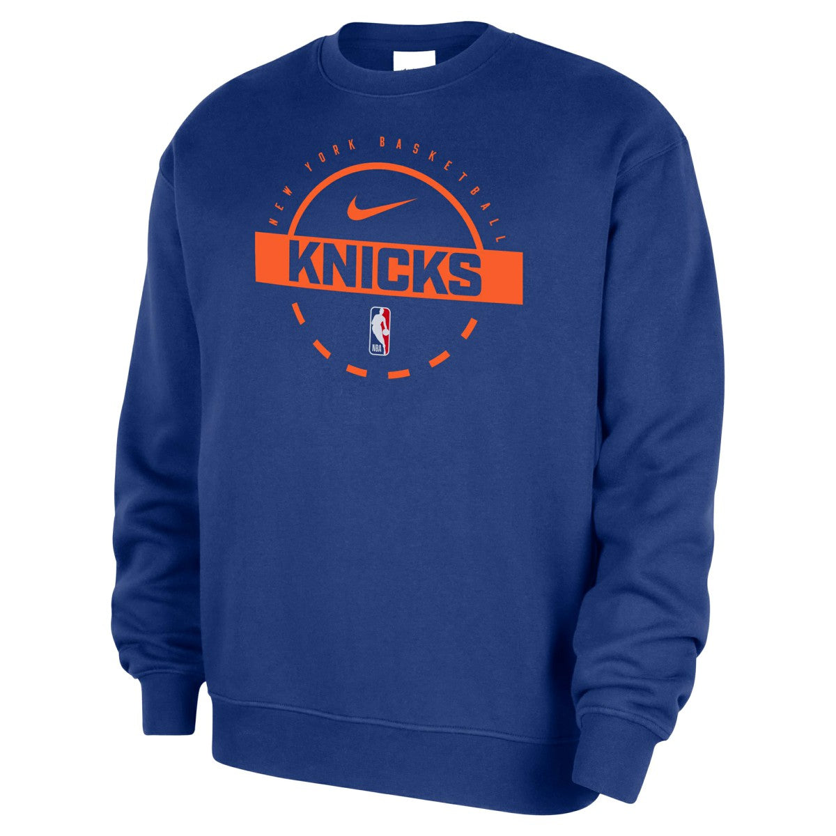 Nike New York Knicks 2025/26 Authentic Practice Club Sweatshirt Blue