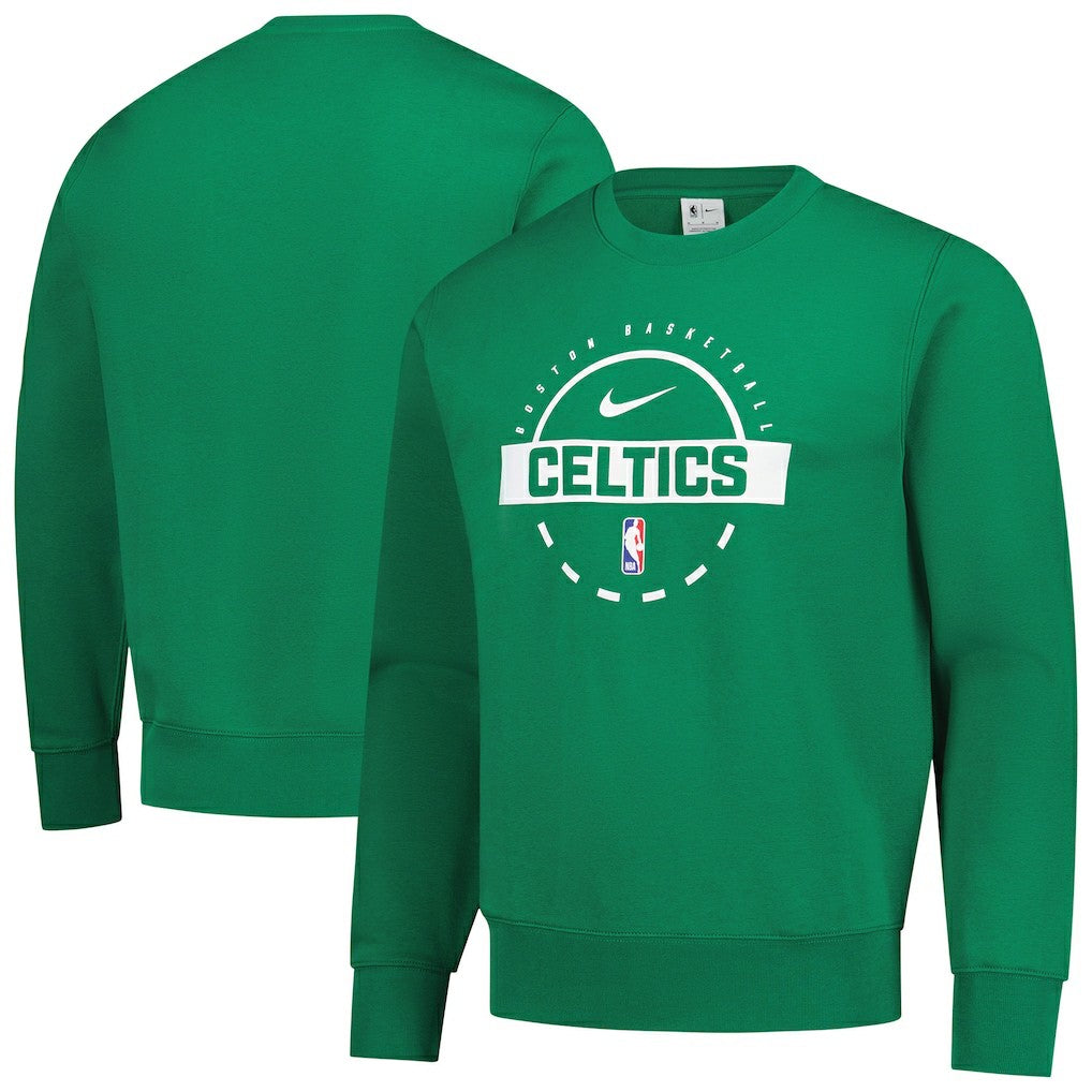 Nike Boston Celtics 2025/26 Authentic Practice Club Sweatshirt Kelly Green