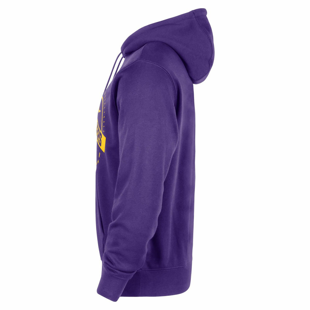 Nike Los Angeles Lakers 2025/26 Authentic Practice Club Pullover Hoodie Purple
