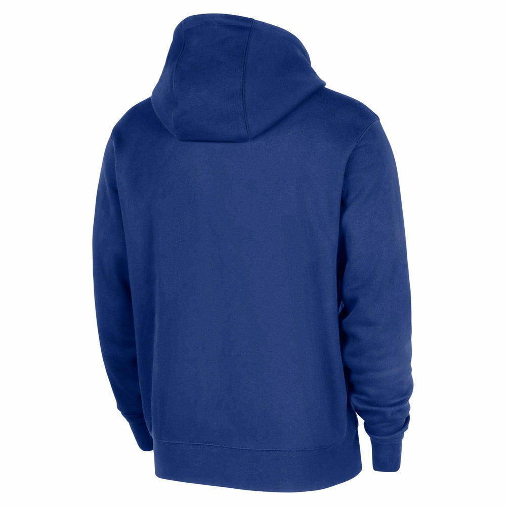 Nike New York Knicks 2025/26 Authentic Practice Club Pullover Hoodie Blue
