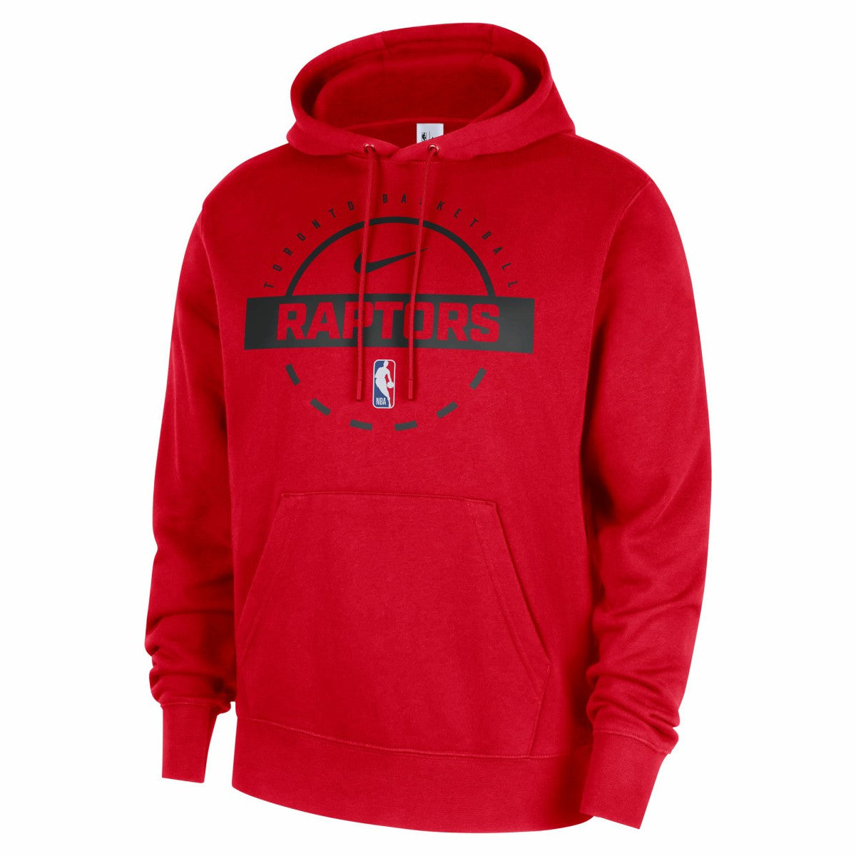 Nike Toronto Raptors 2025/26 Authentic Practice Club Pullover Hoodie Red