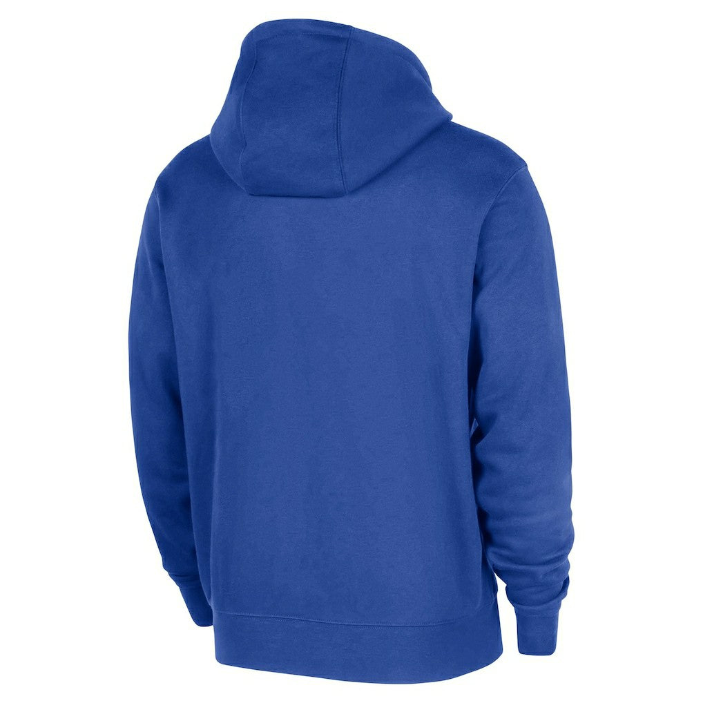 Nike Dallas Mavericks 2025/26 Authentic Practice Club Pullover Hoodie Blue