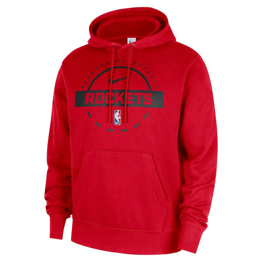 Nike Houston Rockets 2025/26 Authentic Practice Club Pullover Hoodie Red