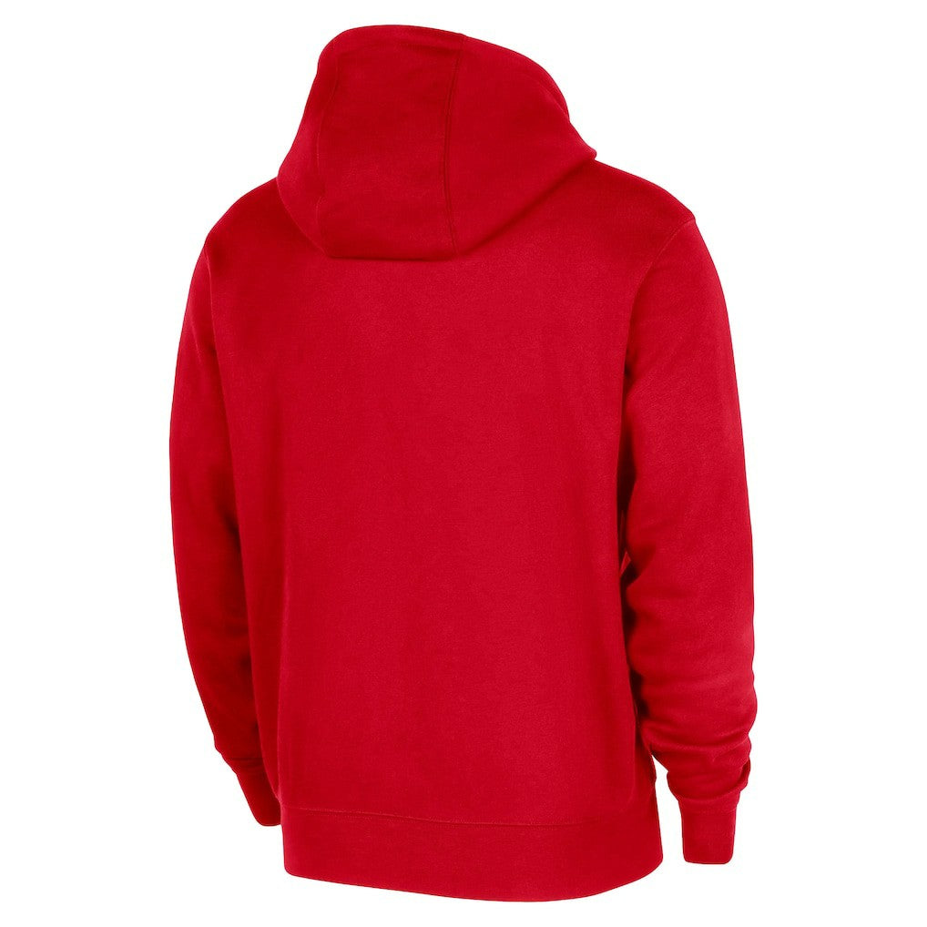 Nike Houston Rockets 2025/26 Authentic Practice Club Pullover Hoodie Red